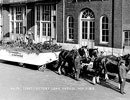 “In Flanders Field” Victory Loan Parade float on Trinity Street